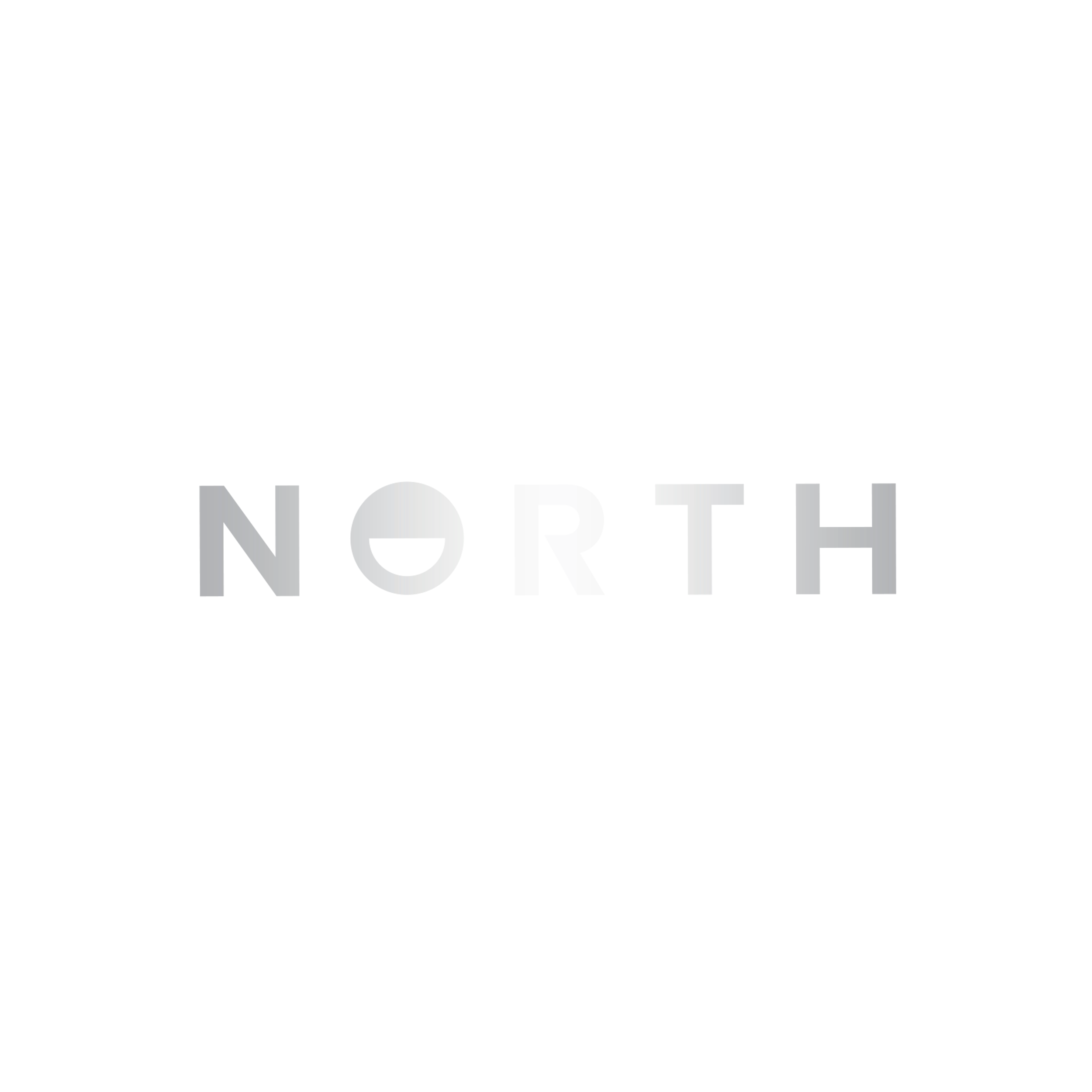 North Wordmark Cut Out Sticker Large set of 25