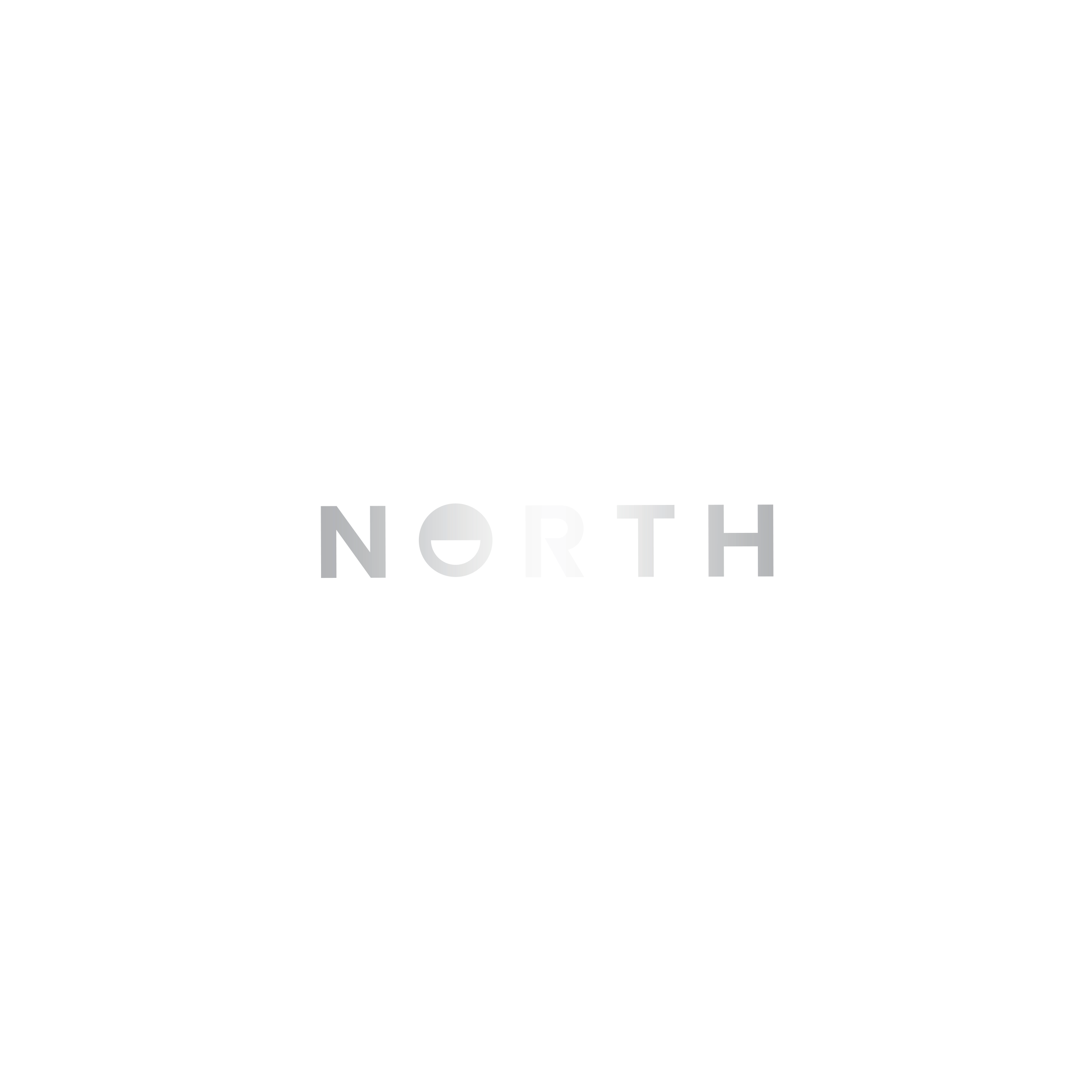 North Wordmark Cut Out Sticker Small set of 25