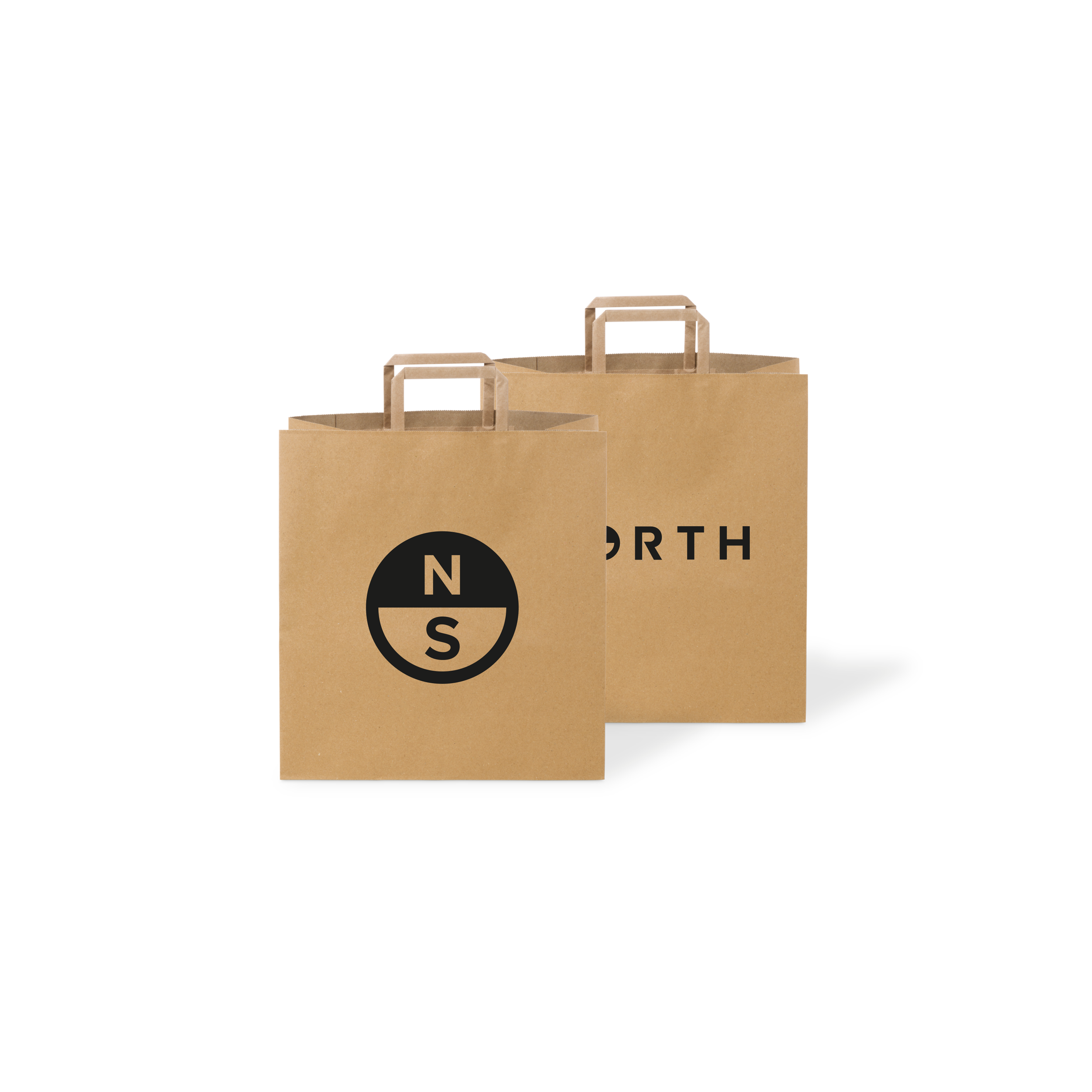 North Paper Bag Small set of 100