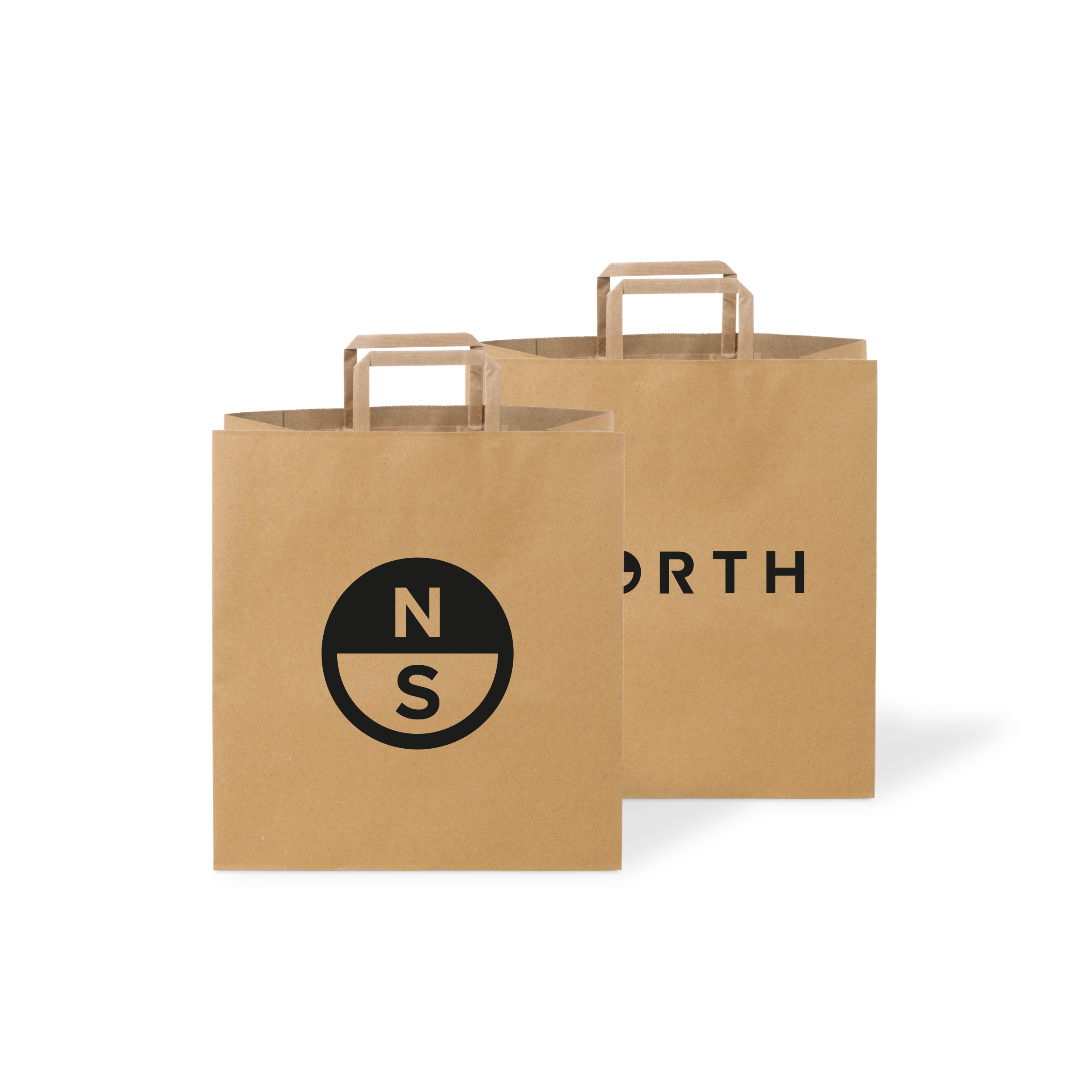 North Paper Bag Large set of 100