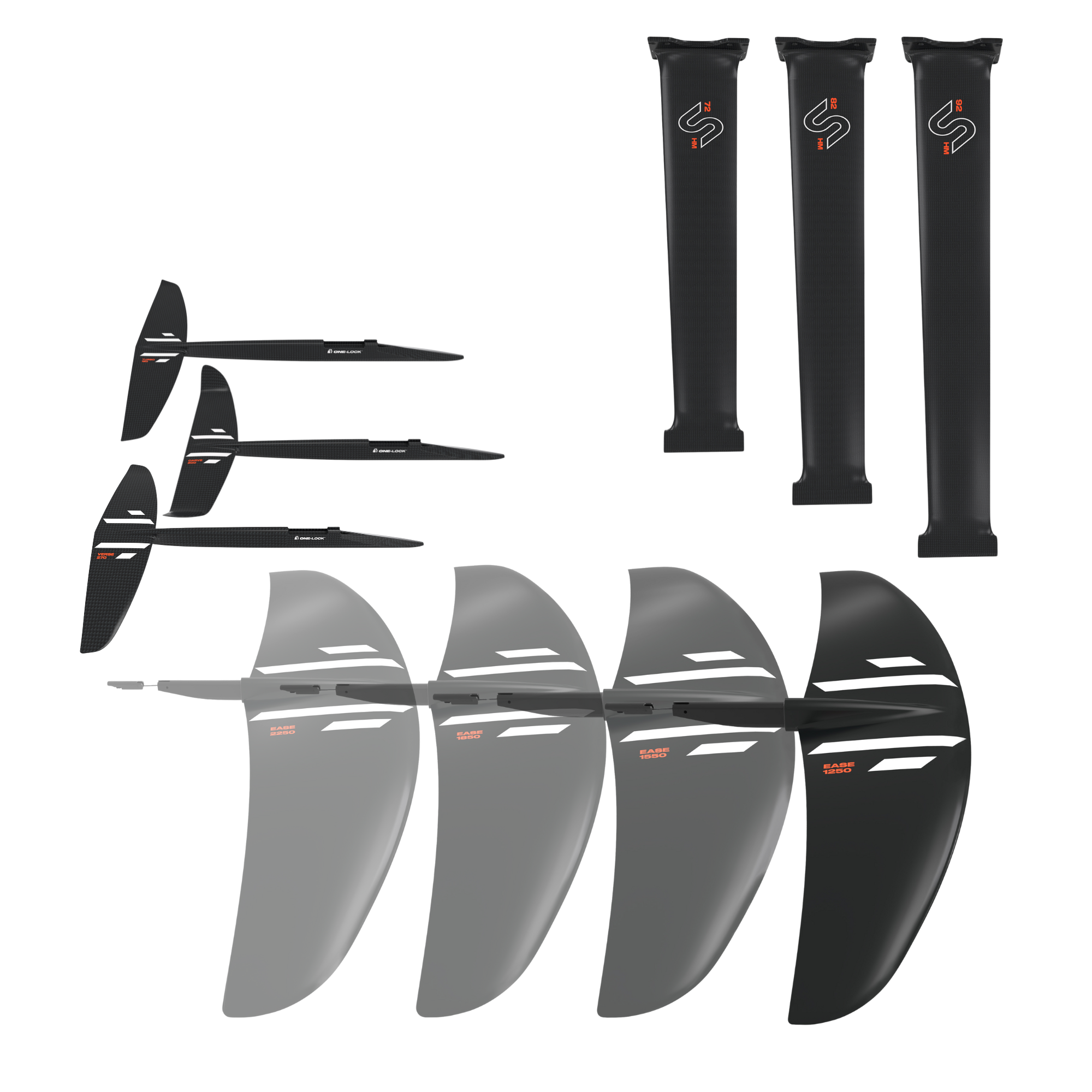 Slingshot One-Lock Ease Complete High Modulus Carbon Foil Package