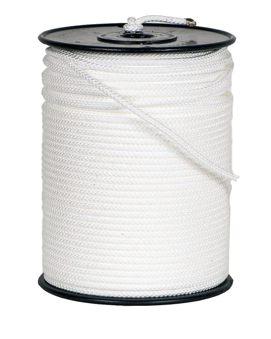 Rope White Spectra 5/32" (4mm) Downhaul Line 6ft Precut