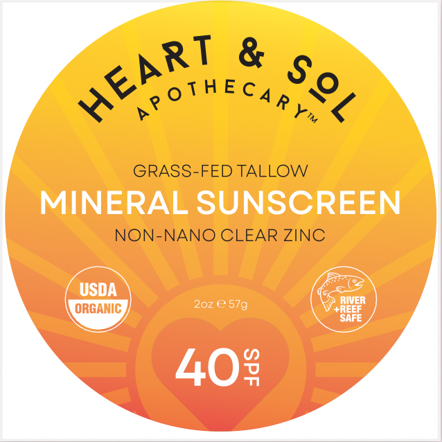 Heart and Sol sunscreen SPF 40