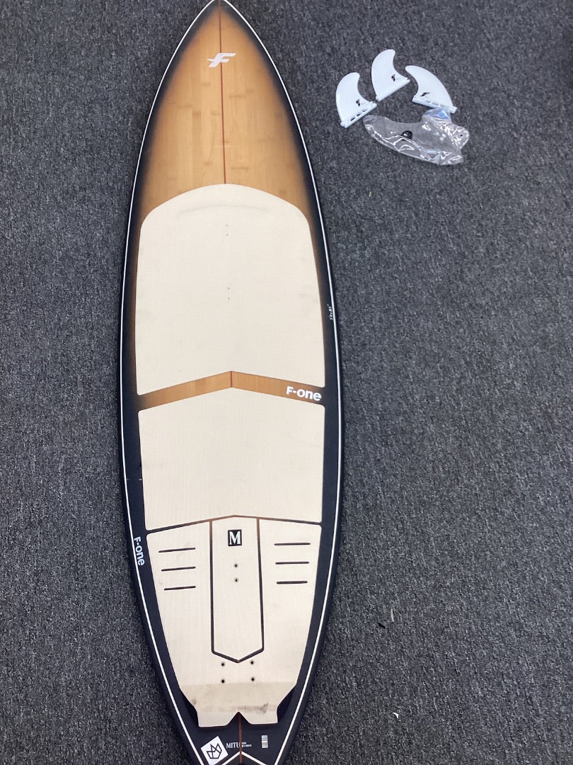 5'8" F-One Mitu Pro Bamboo, 2024 B+ Condition