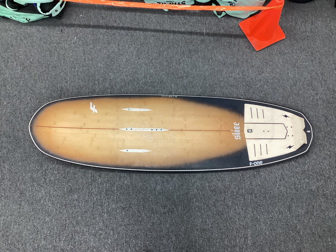 5'1" F-One Slice Bamboo, 2024 B Condition