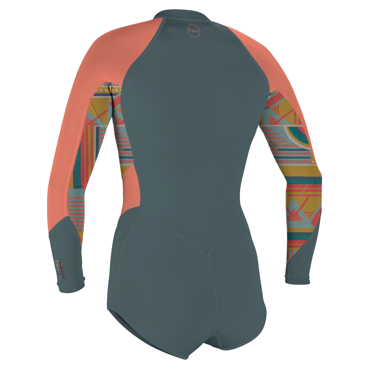 O'Neill Women's Bahia 2/1mm Front Zip L/S Surf Suit