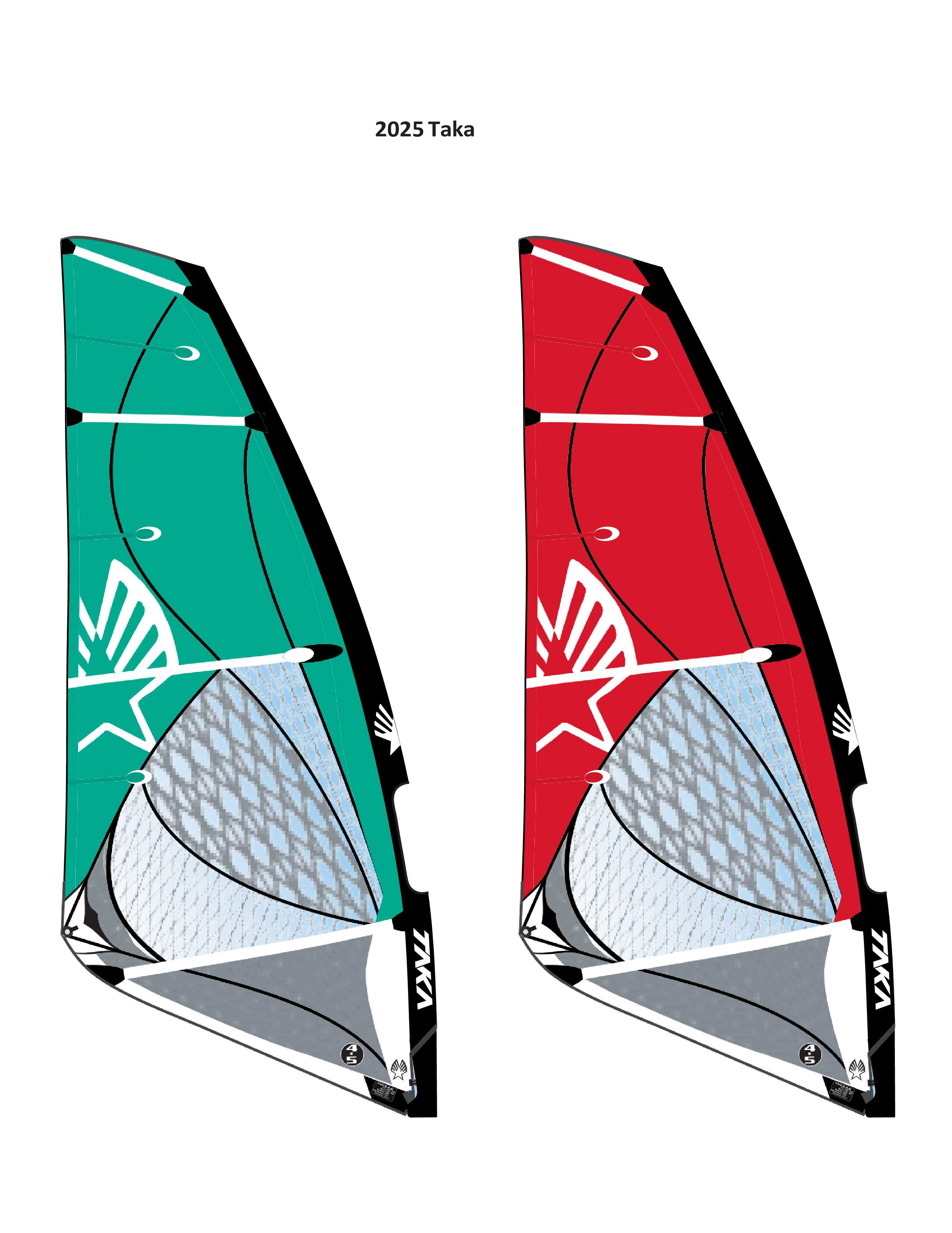 Ezzy Taka Windsurf Sail 2025