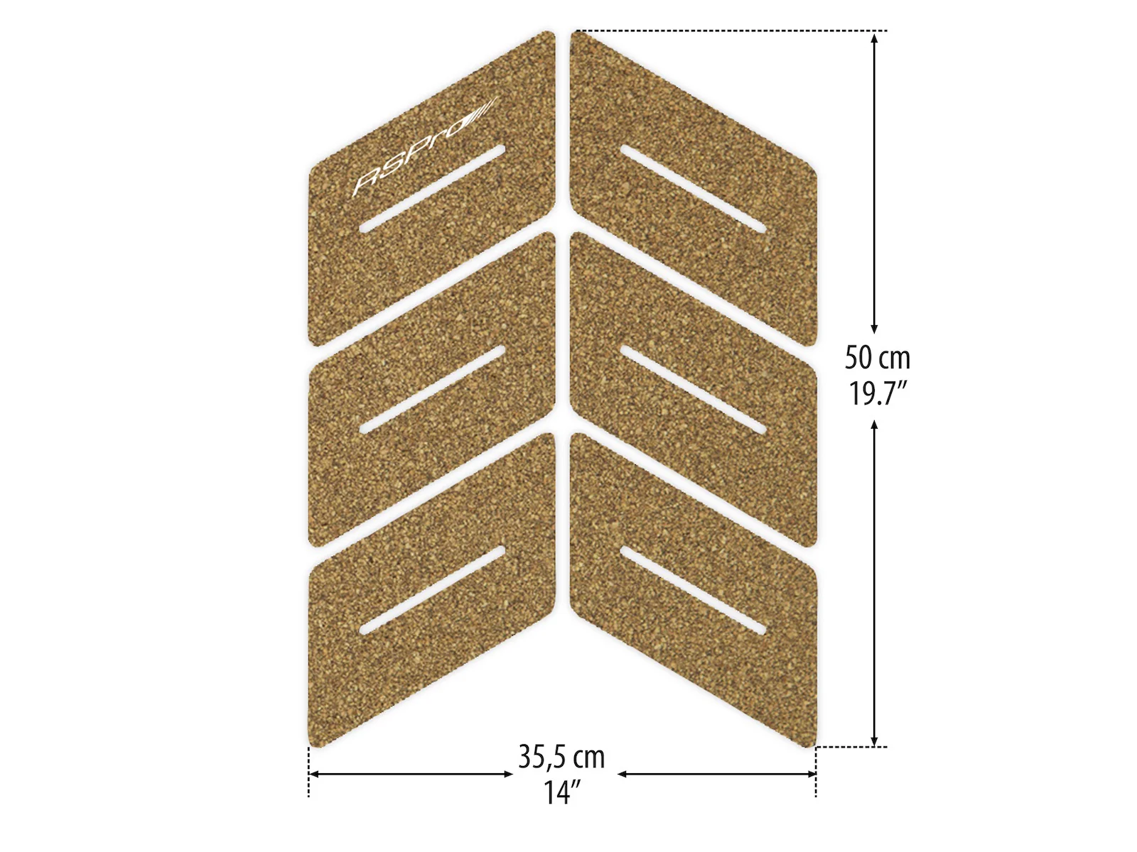 RS Pro Front Grip Arrow Traction Pads