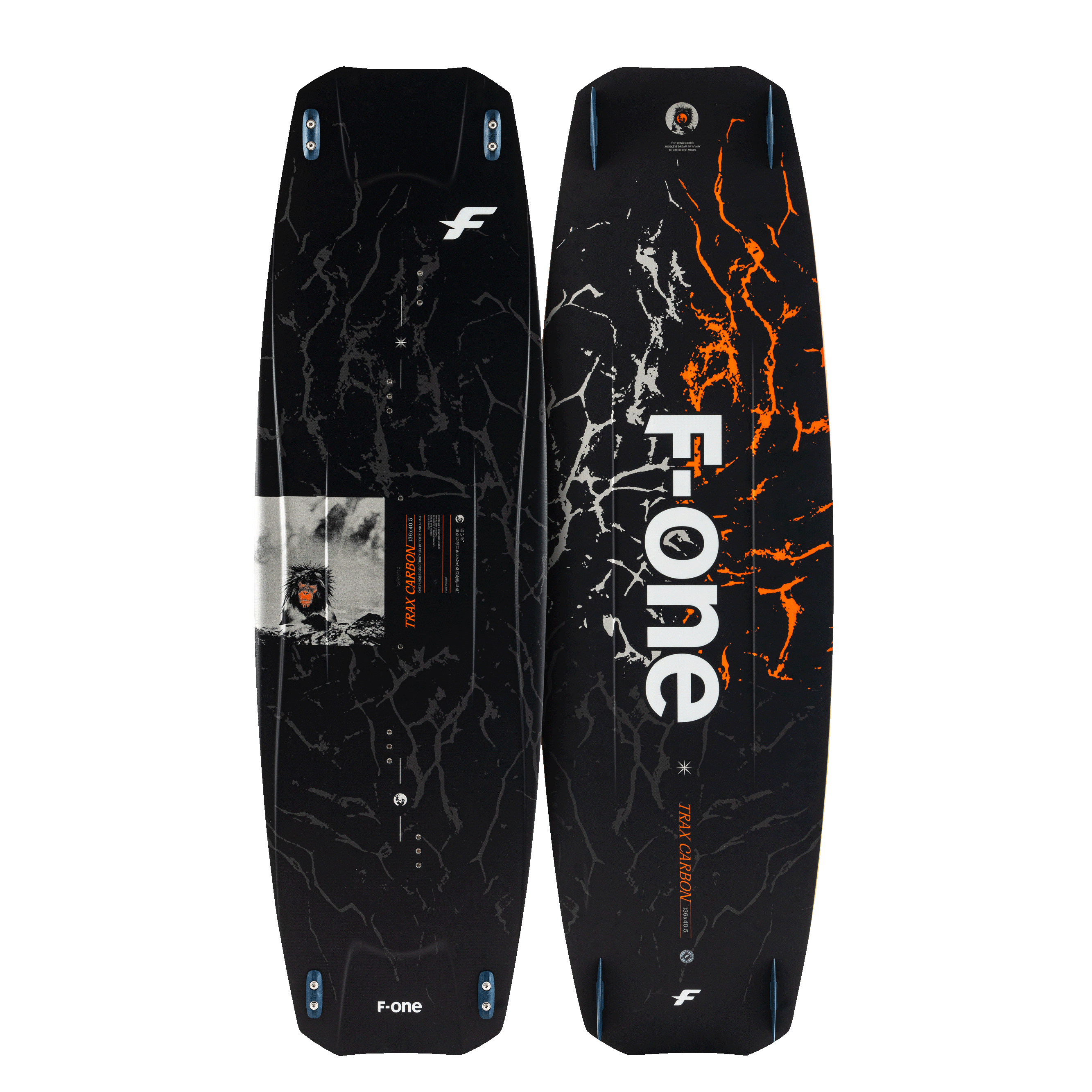 F-One TRAX HRD Carbon Kiteboard 2024