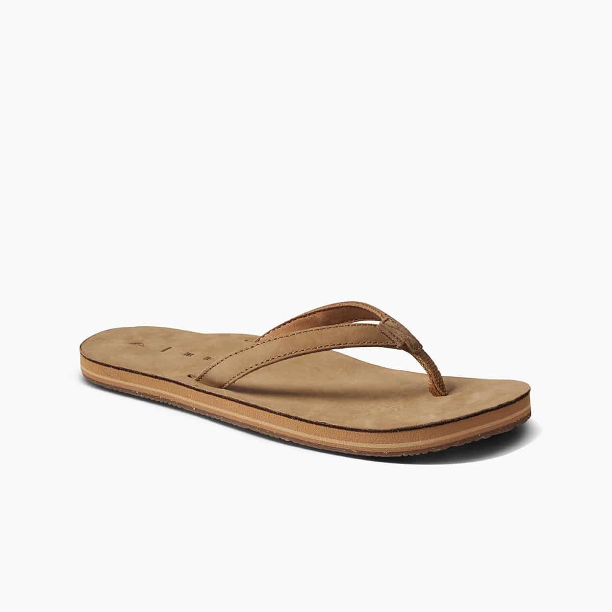 Reef leather flip flops online