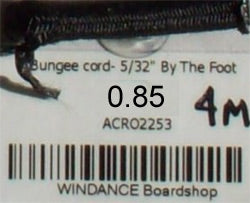 Bungee cord- 5/32" [4mm]