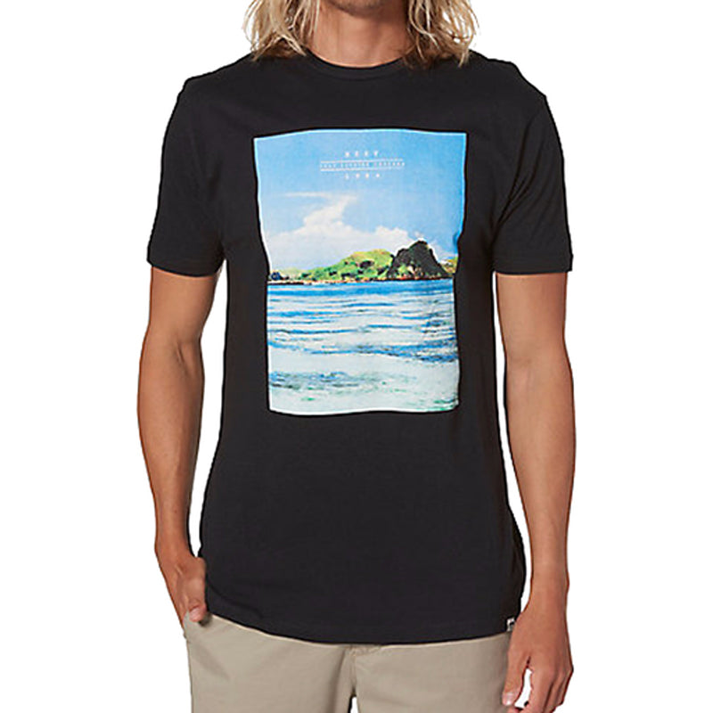 Reef Coast Tee Black M