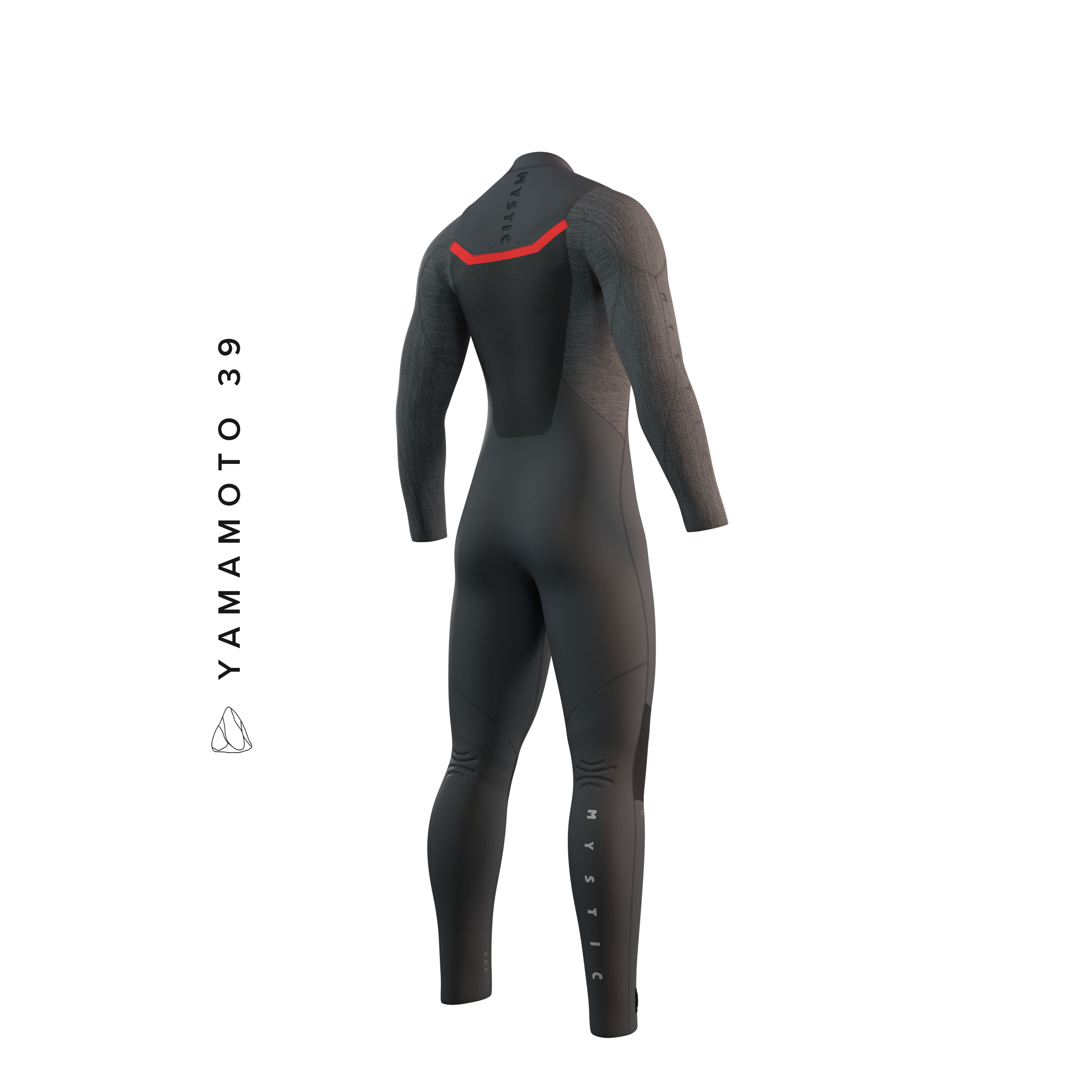 Mystic Majestic Fullsuit 4/3mm Front Zip 2038