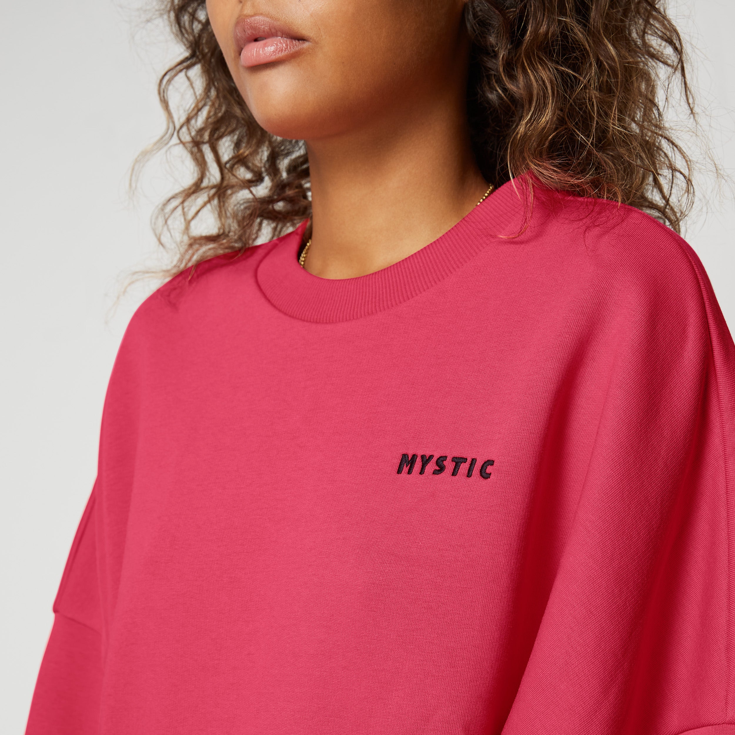 Mystic Dropped Shoulder Crew